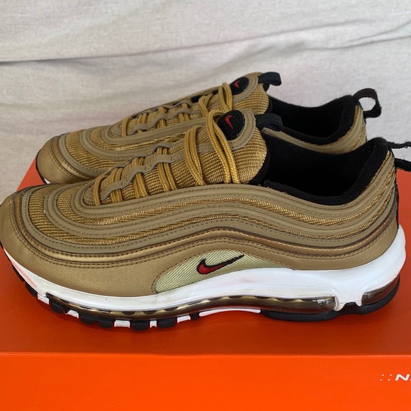 Nike Shoes - Gold Air Max 97